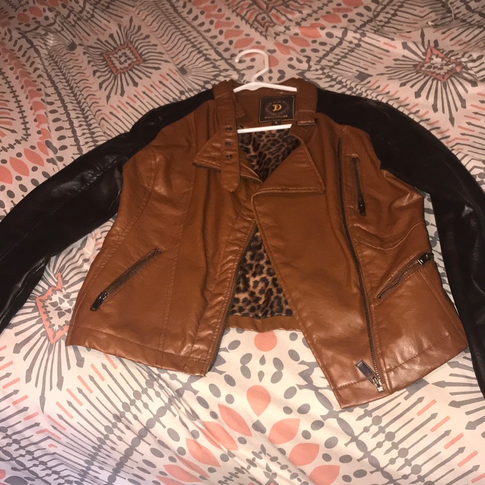 Leather jacket